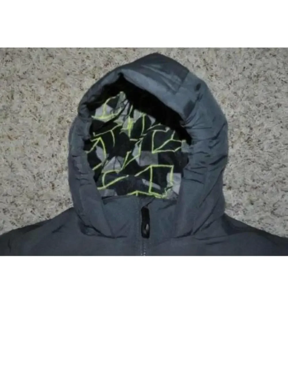 Boys All Weather Jacket 4/5 Gray Yellow 4 in 1 Winter Spring Fall Athletech